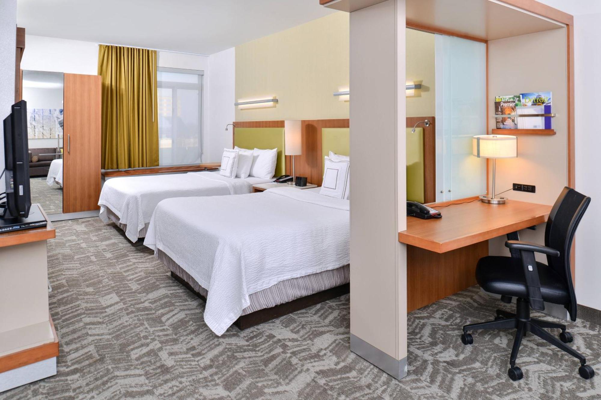 Springhill Suites By Marriott Detroit Metro Airport Romulus Esterno foto